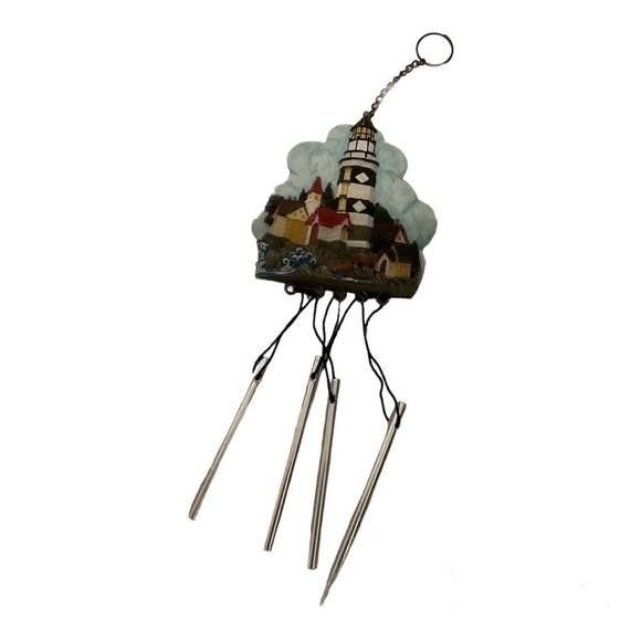Lighthouse Themed Wind Chime - Picture 1 of 6
